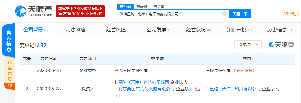 范冰冰品牌商业架构调整引关注 控股公司撤出FANBEAUTY股东清单